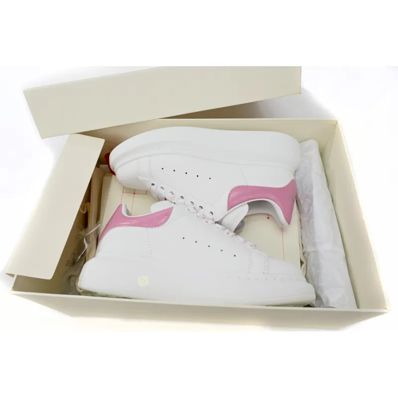 CocoKicks Alexander McQueen Oversized White Pink Croc 718233WICG68887