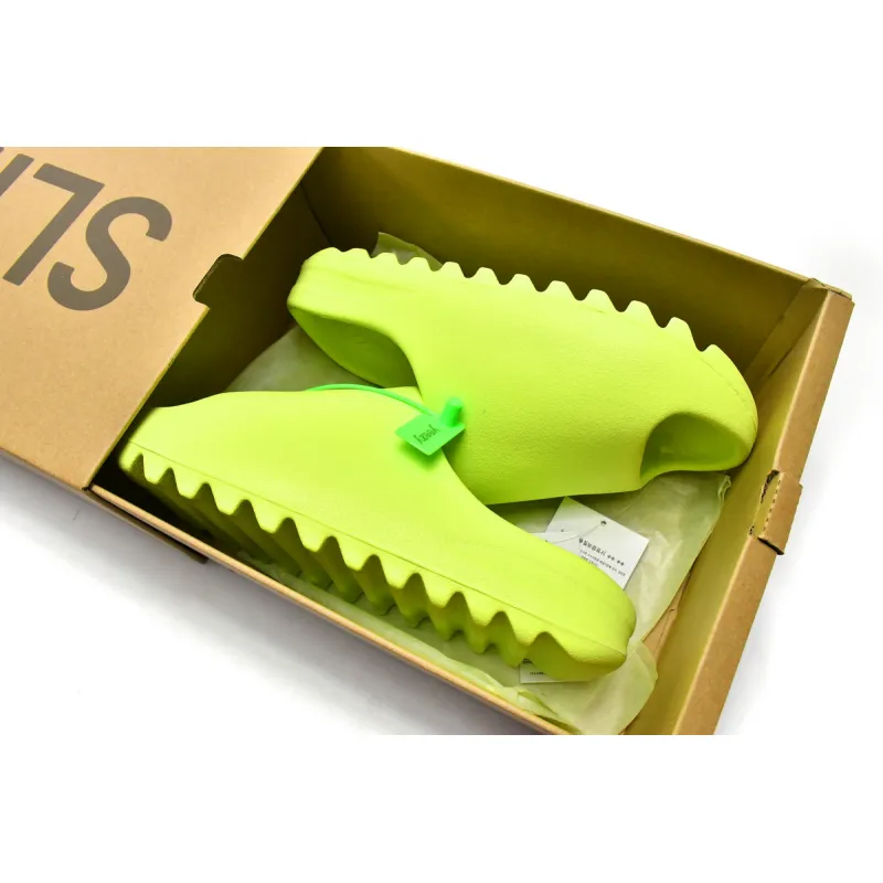 CocoKicks Yeezy Slide Glow Green (2022/2023 Restock) HQ6447