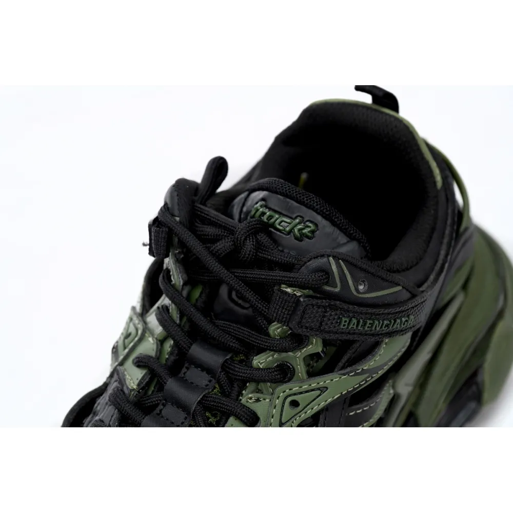 CocoKicks Balenciaga Track 2 Sneaker Khaki 568614W3AE12311