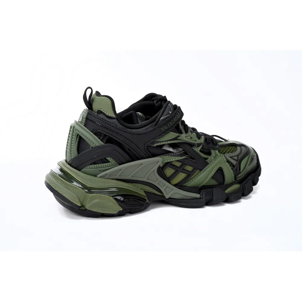 CocoKicks Balenciaga Track 2 Sneaker Khaki 568614W3AE12311