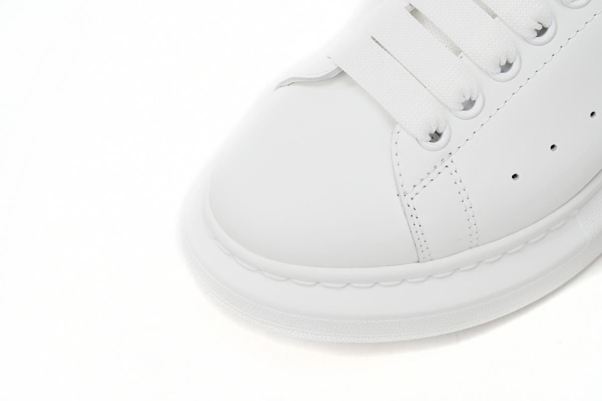 CocoKicks Alexander McQueen Oversized White Light Grey Croc 625162WHZ4K9419