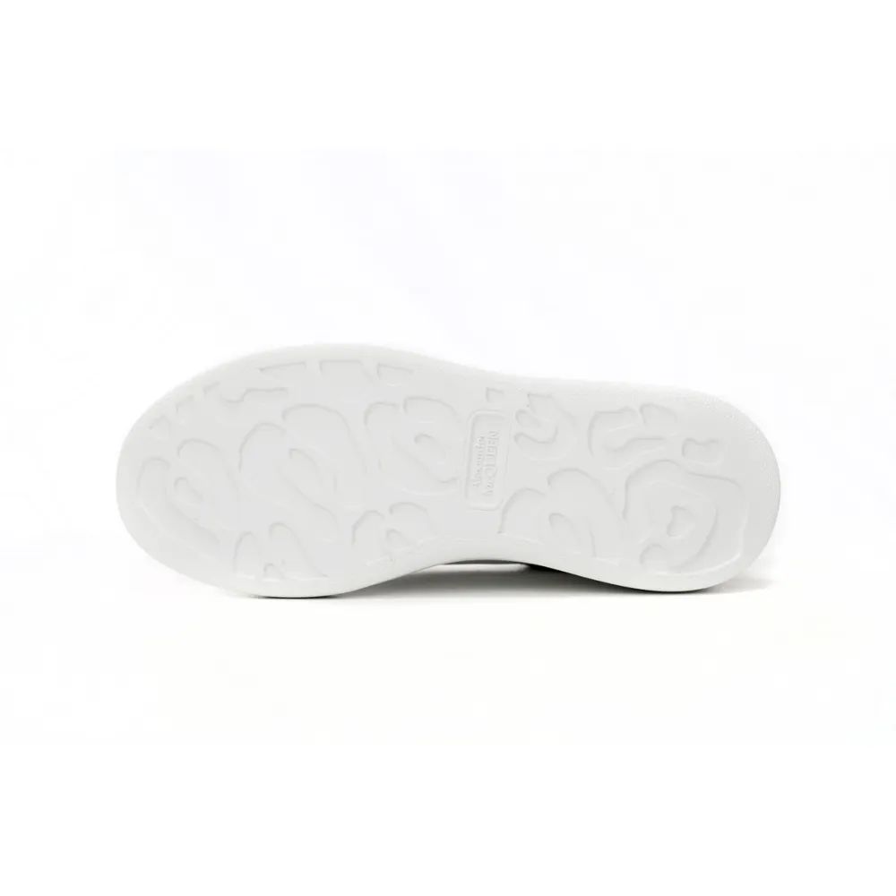 CocoKicks Alexander McQueen Oversized White Light Grey Croc 625162WHZ4K9419