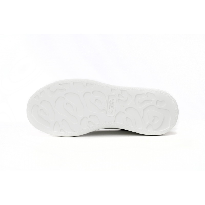 CocoKicks Alexander McQueen Oversized White Light Grey Croc 625162WHZ4K9419