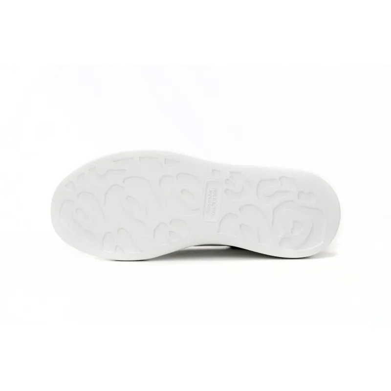 CocoKicks Alexander McQueen Oversized White Light Grey Croc 625162WHZ4K9419