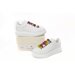CocoKicks Alexander McQueen Oversized White Rainbow 462214WHGP79001