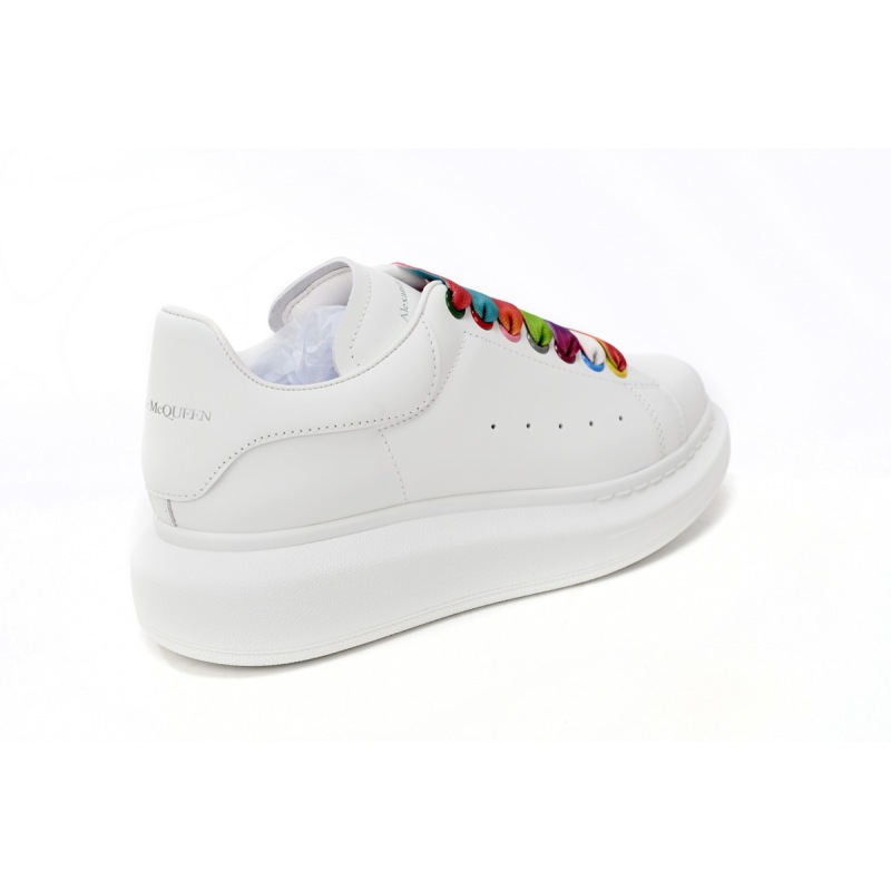 CocoKicks Alexander McQueen Oversized White Rainbow 462214WHGP79001
