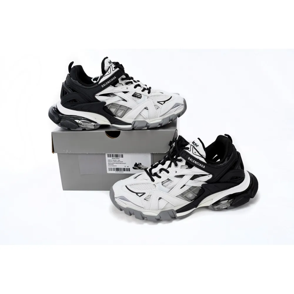 CocoKicks Balenciaga Track 2 Sneaker Black White 568614W2GN31090