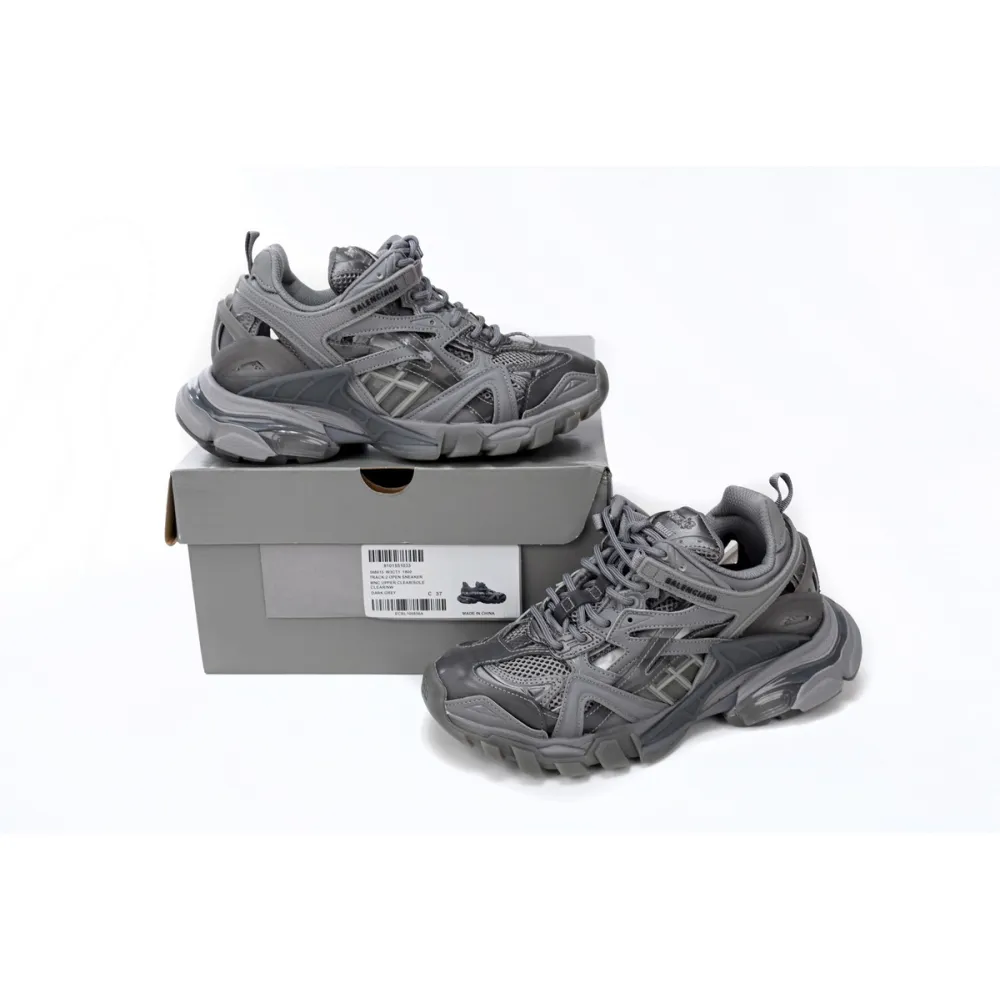 CocoKicks Balenciaga Track 2 Sneaker Dark Grey 668822W3CT11800