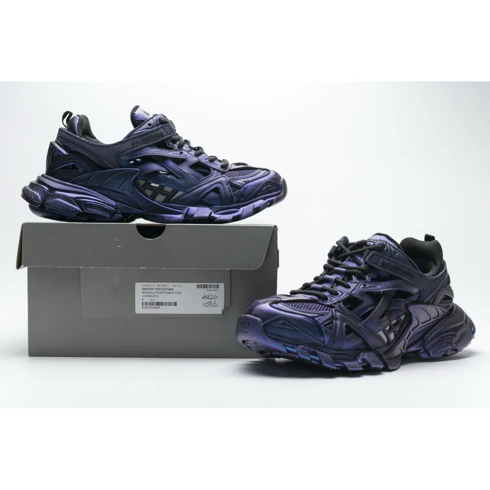 CocoKicks Balenciaga Track 2 Sneaker Metallic Purple 568615W2MA15610