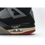 CocoKicks OFF White x Air Jordan 4 Bred CV9388-001