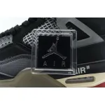 CocoKicks OFF White x Air Jordan 4 Bred CV9388-001