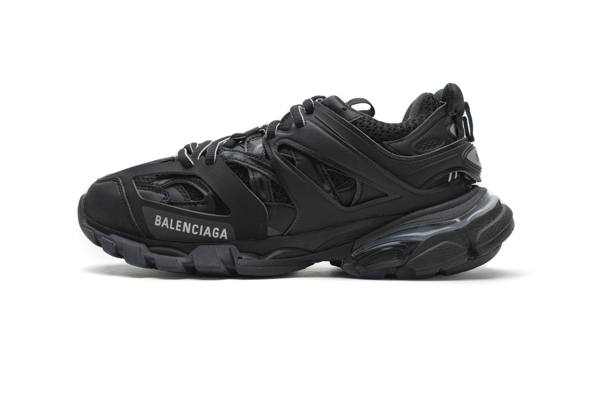 CocoKicks Balenciaga Track LED Black 555036W2GB11000