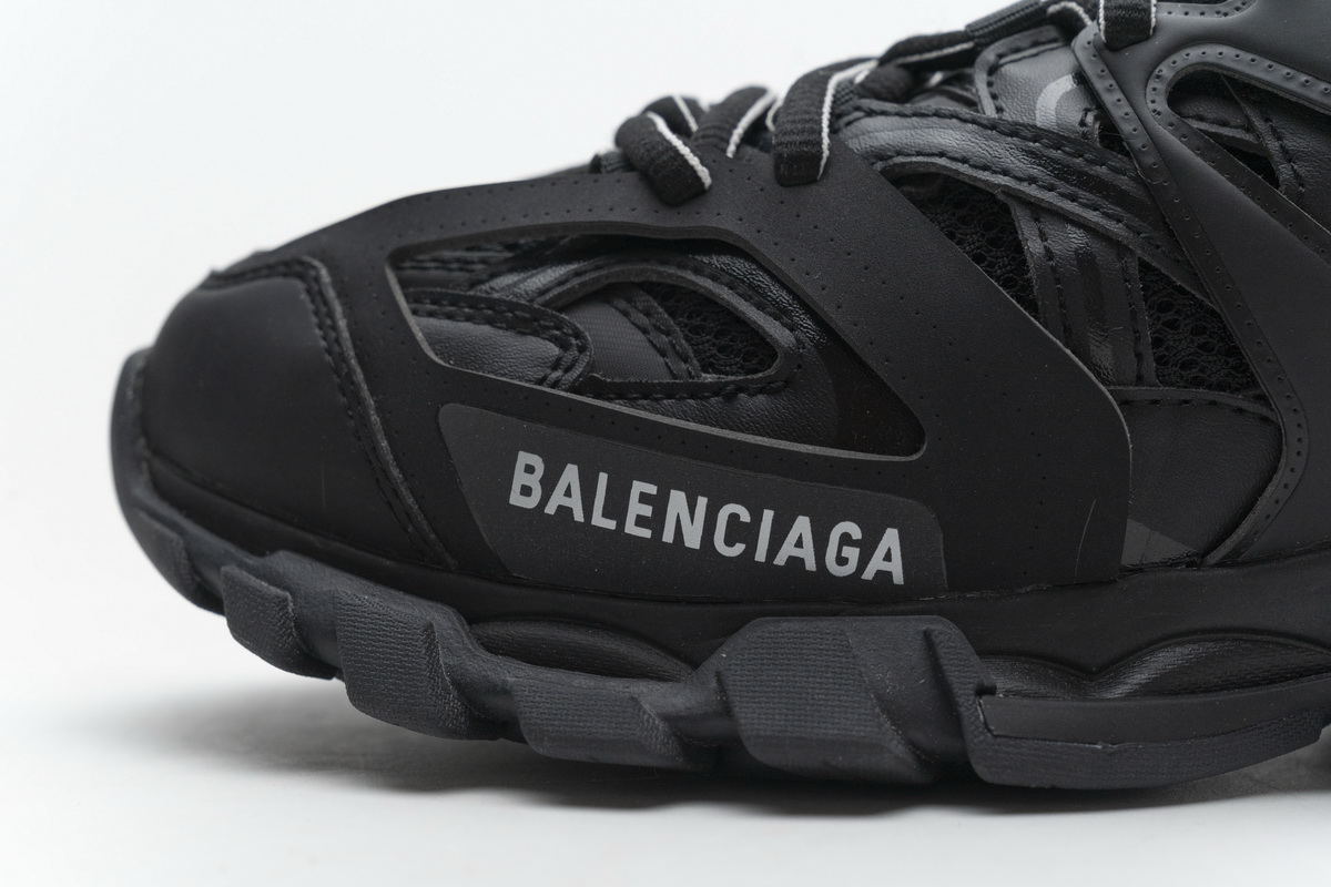 CocoKicks Balenciaga Track LED Black 555036W2GB11000