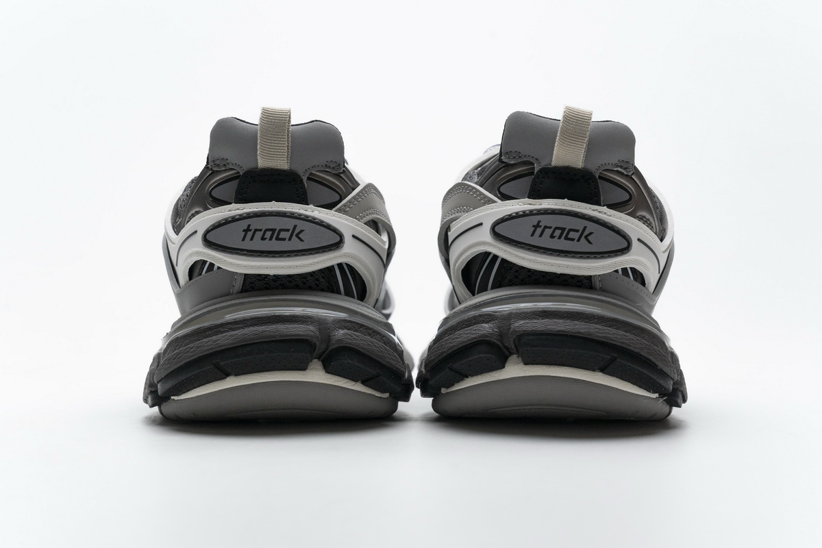 CocoKicks Balenciaga Track LED Grey White 555032 W1GB7