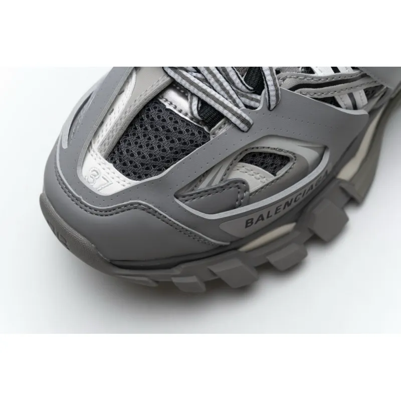 CocoKicks Balenciaga Track LED Grey White 555032 W1GB7