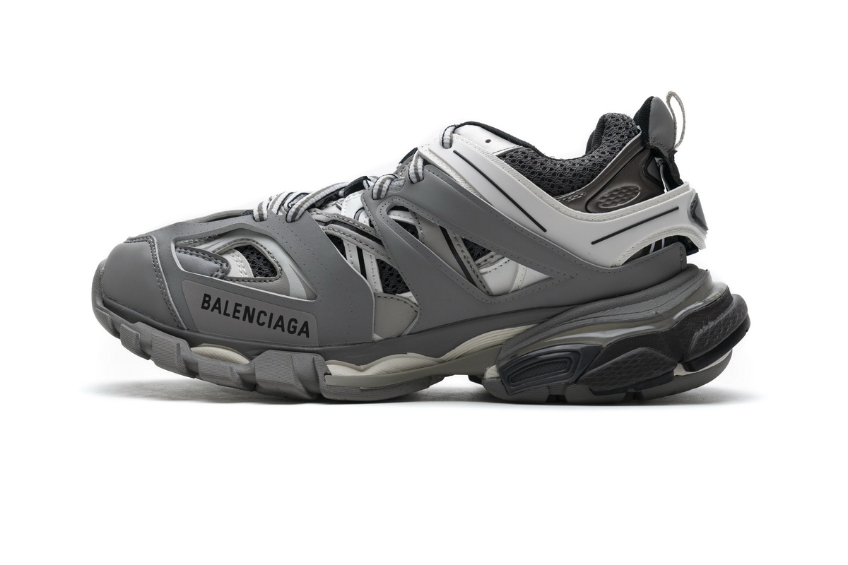 CocoKicks Balenciaga Track LED Grey White 555032 W1GB7