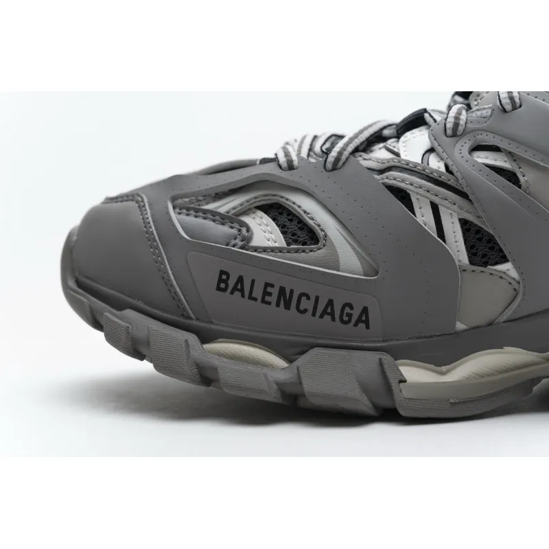 CocoKicks Balenciaga Track LED Grey White 555032 W1GB7