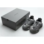 CocoKicks Balenciaga Track LED Grey White 555032 W1GB7