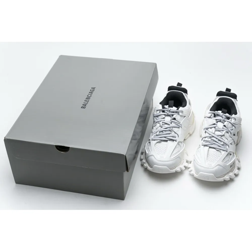 CocoKicks Balenciaga Track White Black (NO LED) 542436W3AC19010