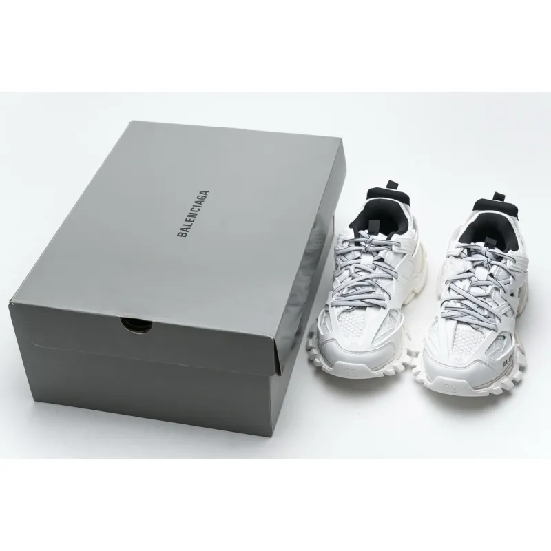 CocoKicks Balenciaga Track White Black (NO LED) 542436W3AC19010