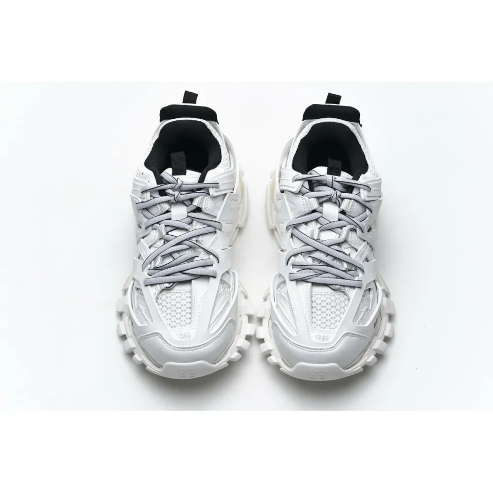 CocoKicks Balenciaga Track White Black (NO LED) 542436W3AC19010