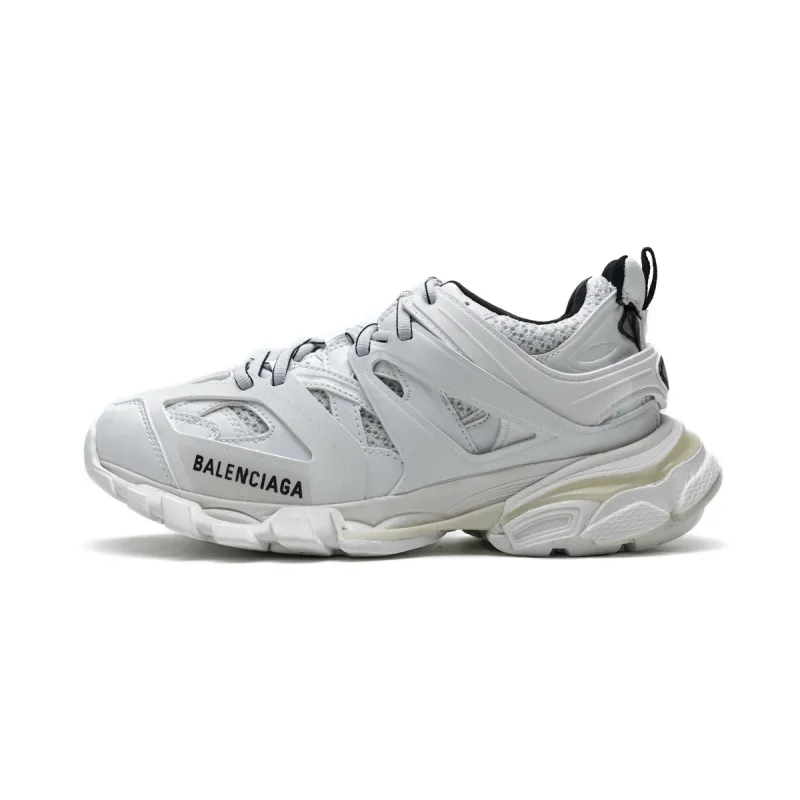 CocoKicks Balenciaga Track White Black (NO LED) 542436W3AC19010