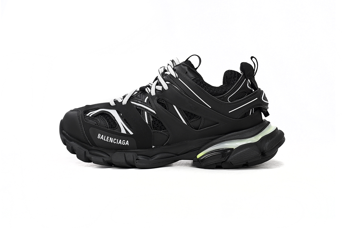 CocoKicks Balenciaga Track LED Black 2021 542023W3AC11090