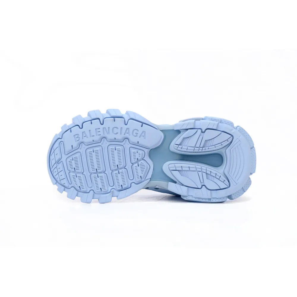 CocoKicks Balenciaga Track LED Clear Sole Light Blue 647741W3BM24200