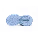 CocoKicks Balenciaga Track LED Clear Sole Light Blue 647741W3BM24200