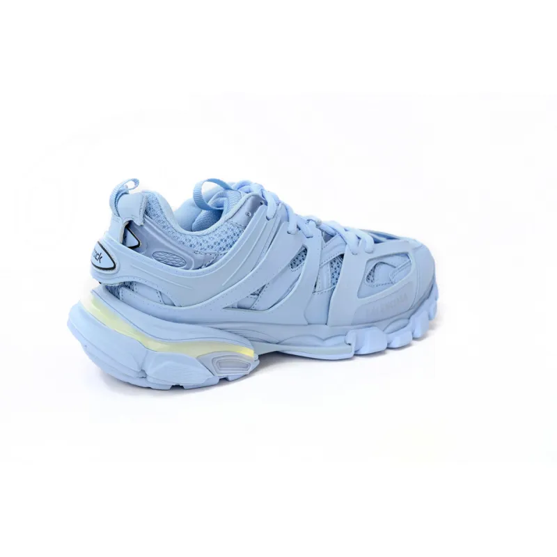 CocoKicks Balenciaga Track LED Clear Sole Light Blue 647741W3BM24200