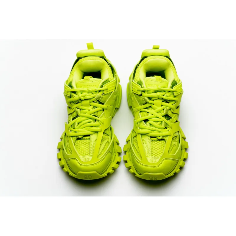 CocoKicks Balenciaga Track LED Fluo Yellow 647742W3BM37321