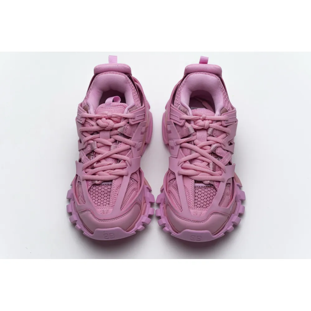CocoKicks Balenciaga Track LED Pulm Red 542436W1GB72013
