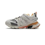CocoKicks Balenciaga Track LED White Orange 542436 W1GB7 9059