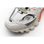 CocoKicks Balenciaga Track LED White Orange 542436 W1GB7 9059
