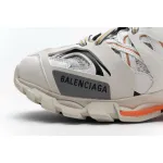CocoKicks Balenciaga Track LED White Orange 542436 W1GB7 9059