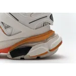 CocoKicks Balenciaga Track LED White Orange 542436 W1GB7 9059