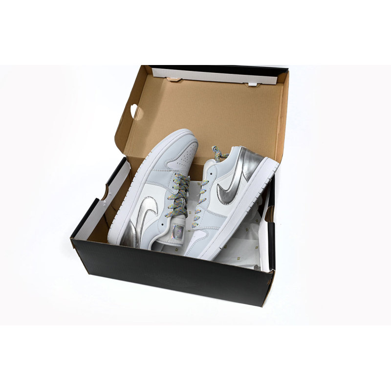 CocoKicks Jordan 1 Low SE Tear Away Silver DX6070-101