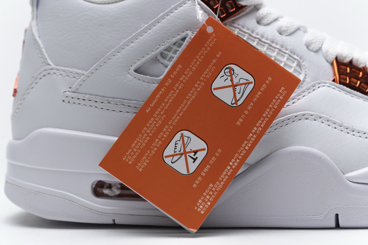 CocoKicks Jordan 4 Retro Metallic Orange CT8527-118