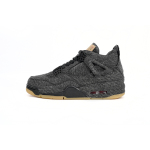 CocoKicks Jordan 4 Retro Levi's Black AQ9103-001