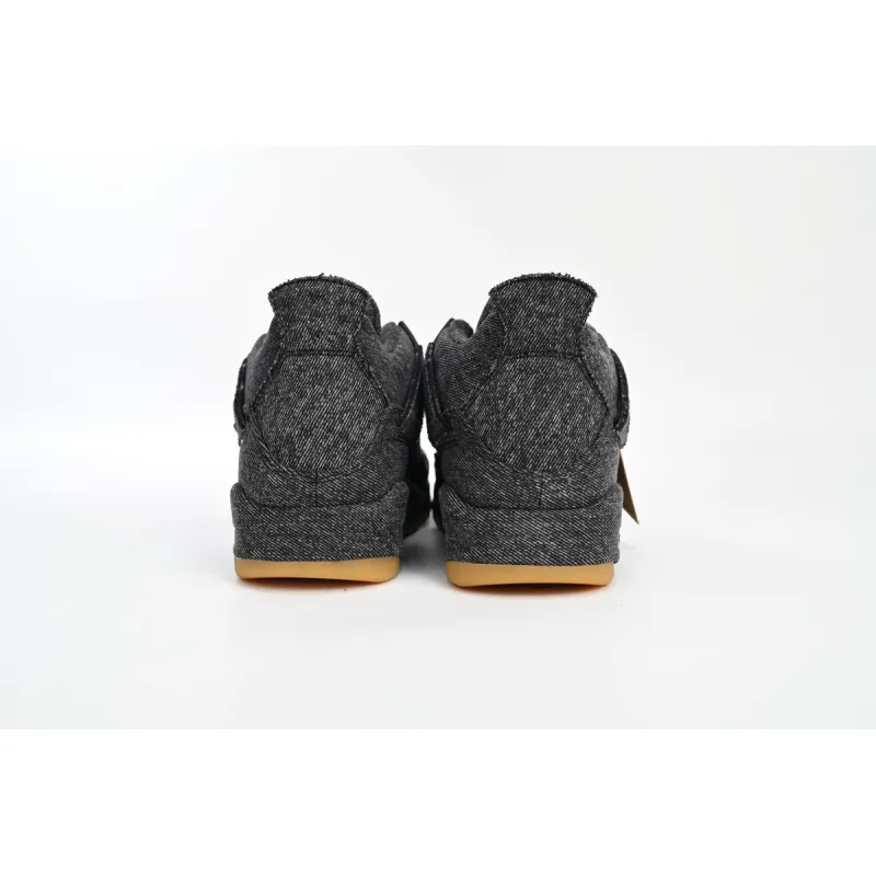CocoKicks Jordan 4 Retro Levi's Black AQ9103-001