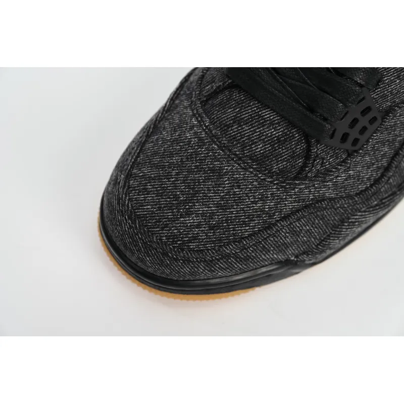 CocoKicks Jordan 4 Retro Levi's Black AQ9103-001