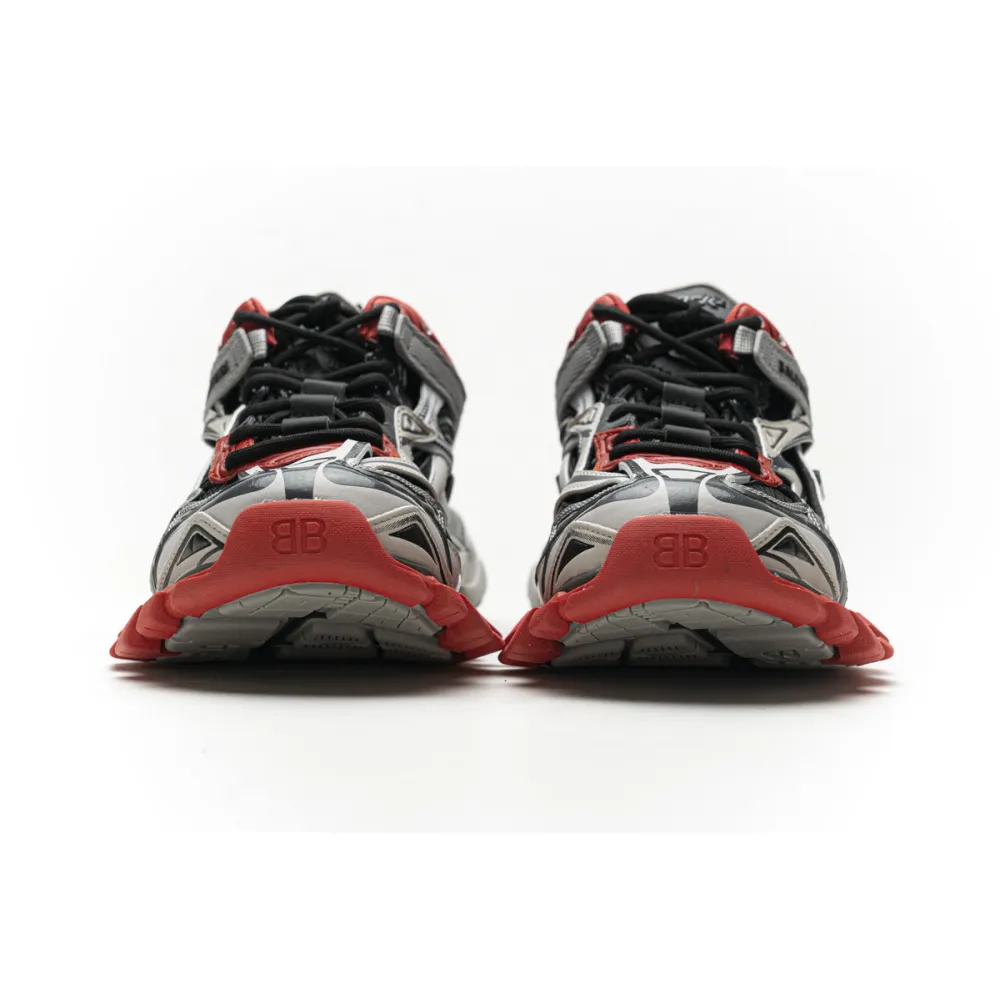 CocoKicks Balenciaga Track 2 Sneaker Black Grey Red 568614W2GN36508