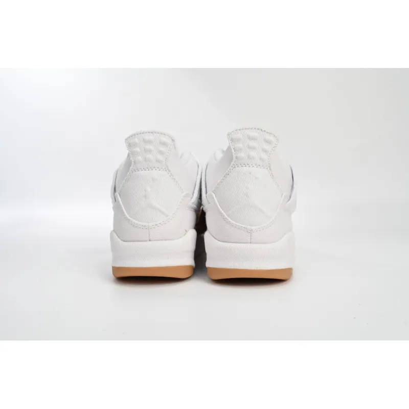 CocoKicks Jordan 4 Retro Levi's White AO2571-100