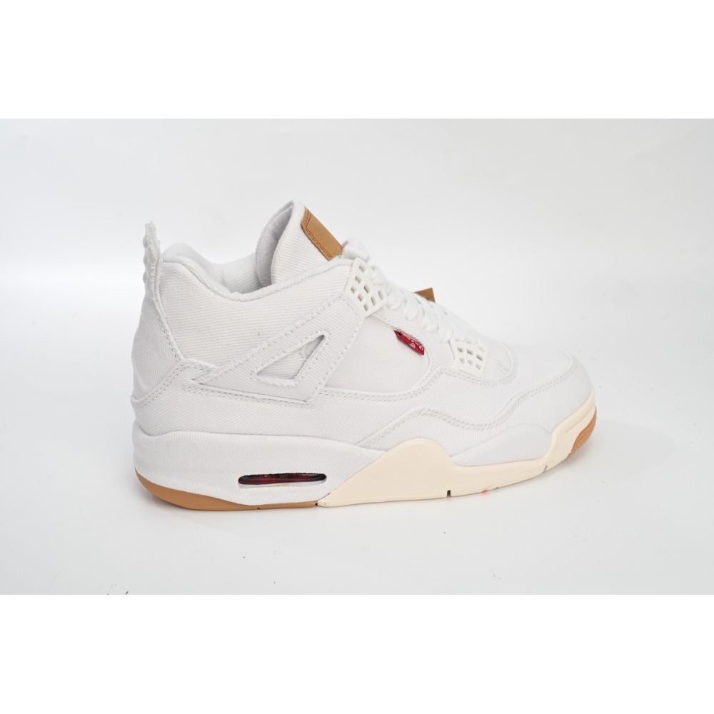 CocoKicks Jordan 4 Retro Levi's White AO2571-100