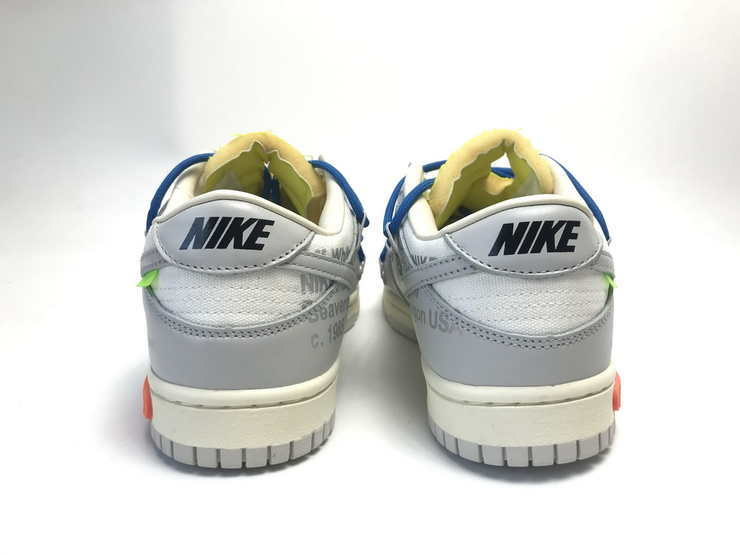 CocoKicks Dunk Low Off-White Lot 10 DM1602-112