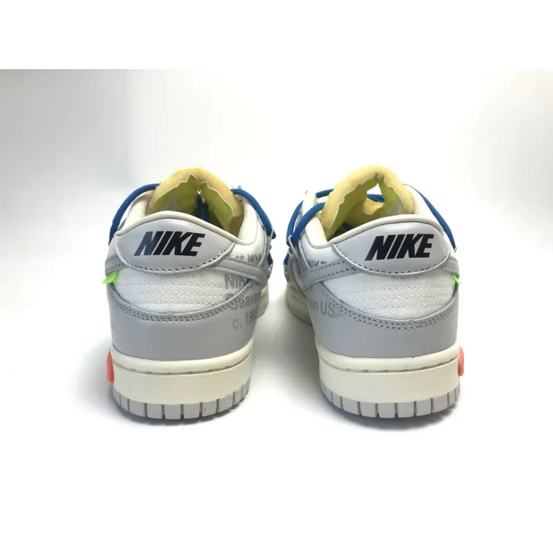 CocoKicks Dunk Low Off-White Lot 10 DM1602-112