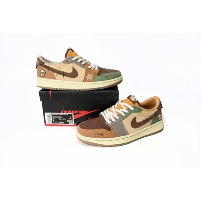 CocoKicks Jordan 1 Retro Low OG Zion Williamson Voodoo DZ7292-200 02