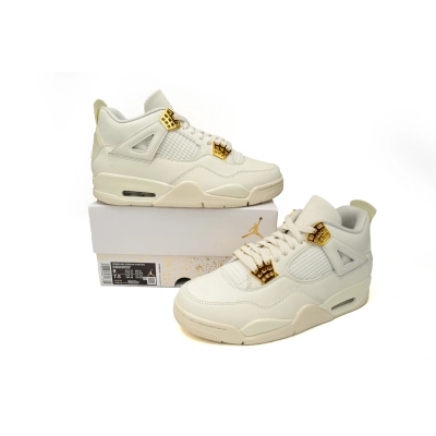 CocoKicks Jordan 4 Retro Metallic Gold AQ9129-170 02