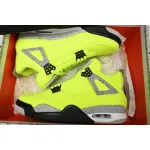 CocoKicks Jordan 4 Plush Fluorescent Yellow DV6773-700