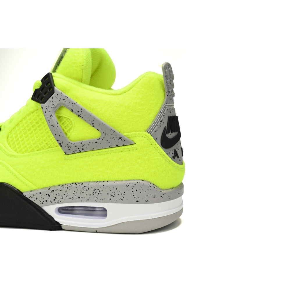 CocoKicks Jordan 4 Plush Fluorescent Yellow DV6773-700